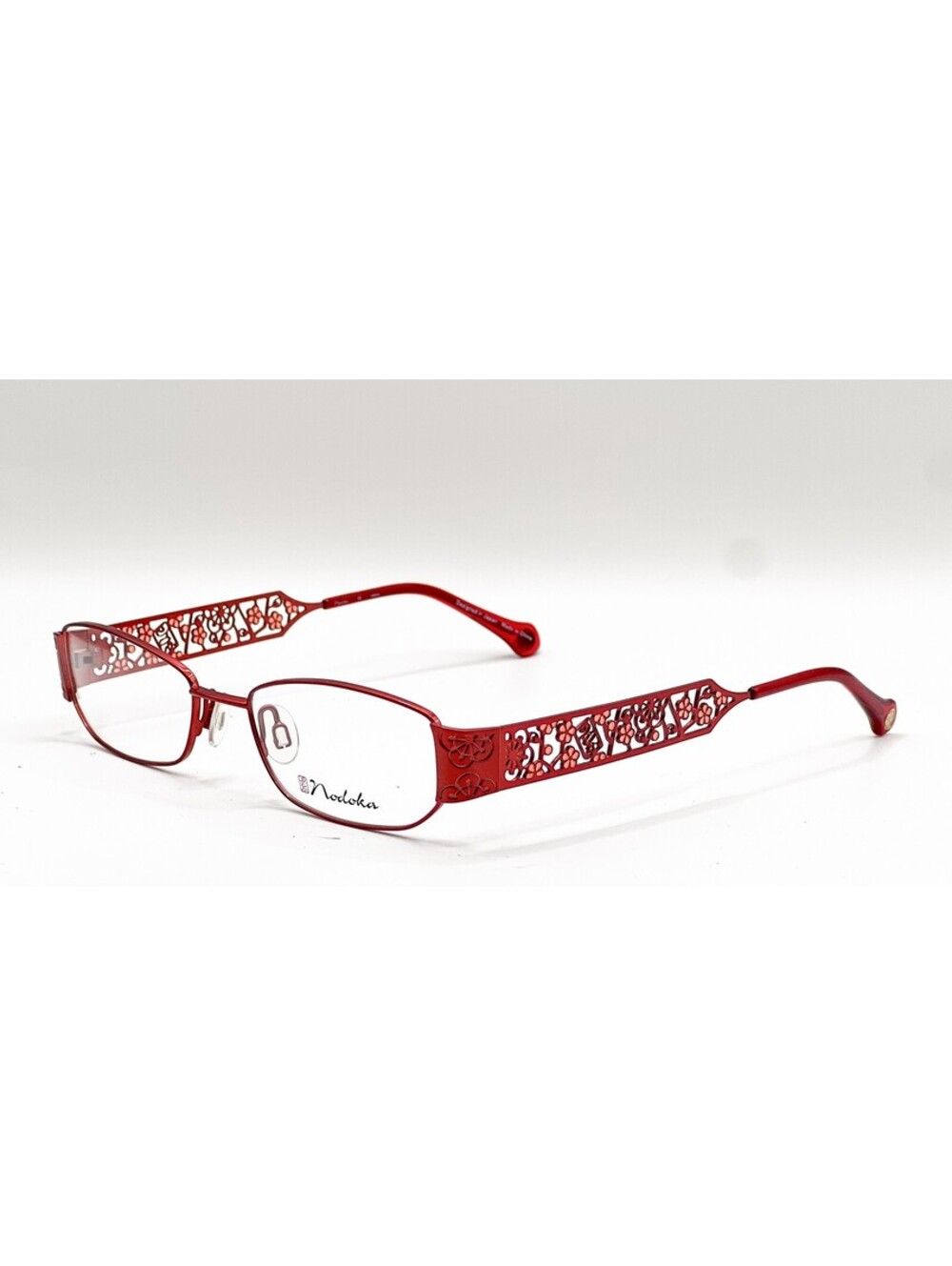 Nodoka ND10172 RE Black Full Rim Authentic Eyeglass Frames 49-17